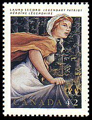 Laura Secord stamp