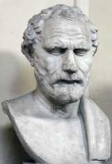 Demosthenes (Roman copy of Greek bust)