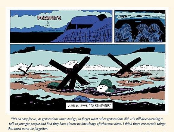 Snoopy, the D-Day pic